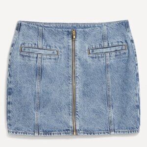 🎁 5 for $15🎁 Old Navy OG blue Jean mini Skirt| size 14